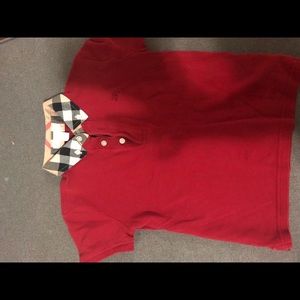 Boys Burberry Polo Shirt
